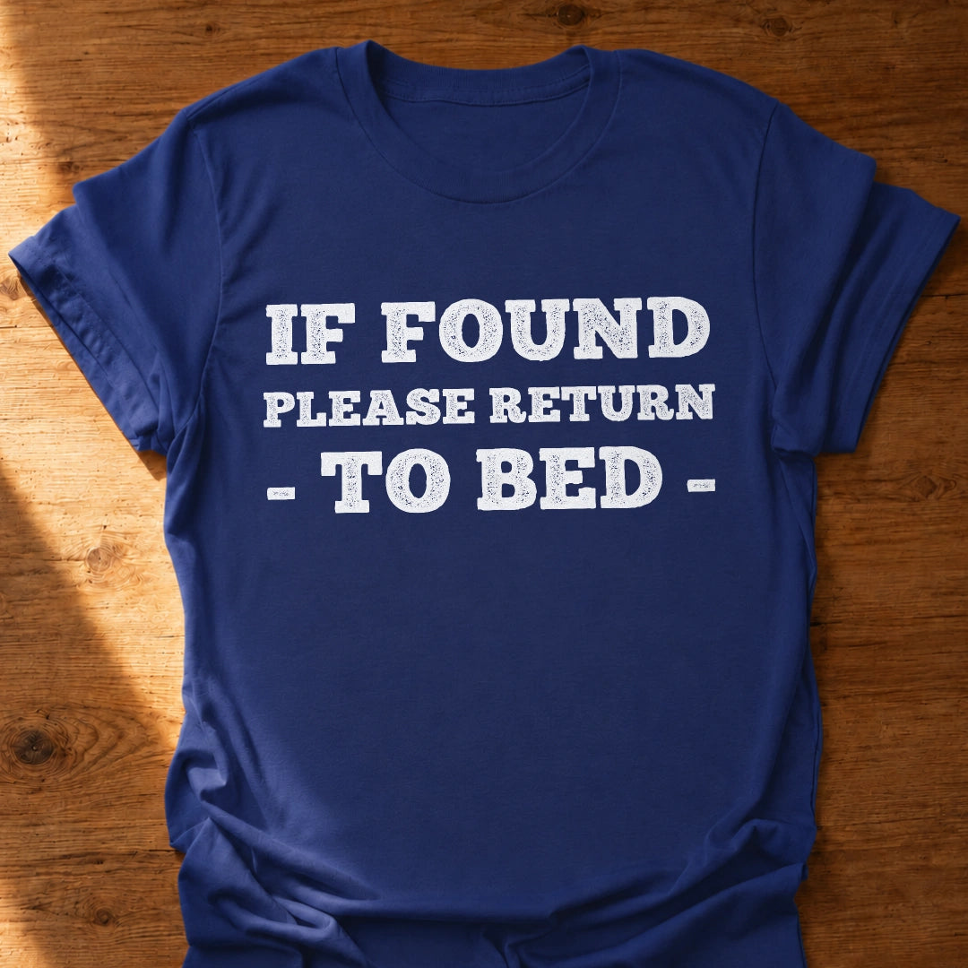 Return To Bed T-Shirt