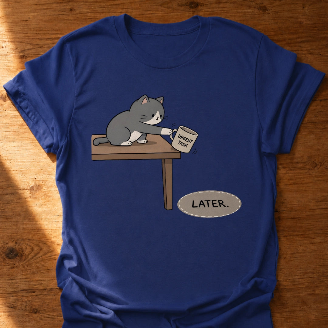 Urgent Task Later T-Shirt