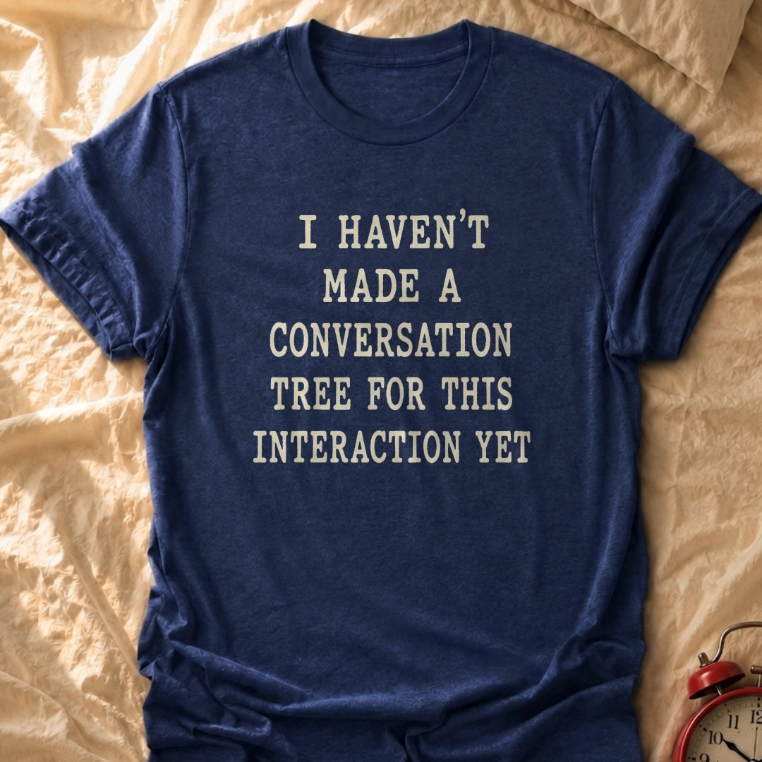 Conversation Tree-less T-Shirt