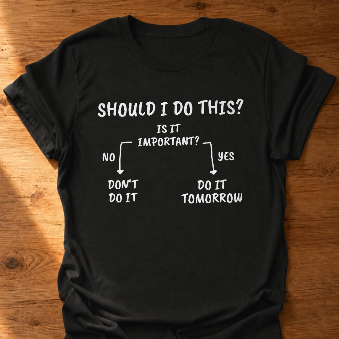 My Flow Chart T-Shirt