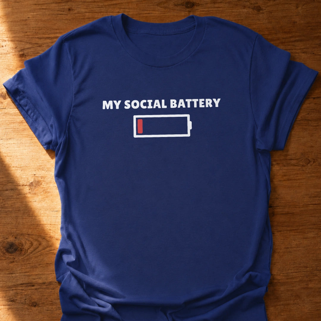 Social Battery T-Shirt
