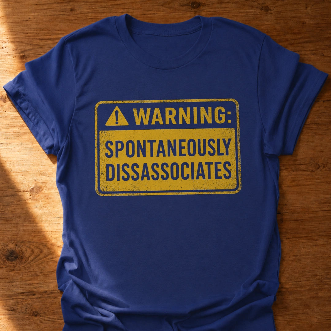 Spontaneous Warning T-Shirt