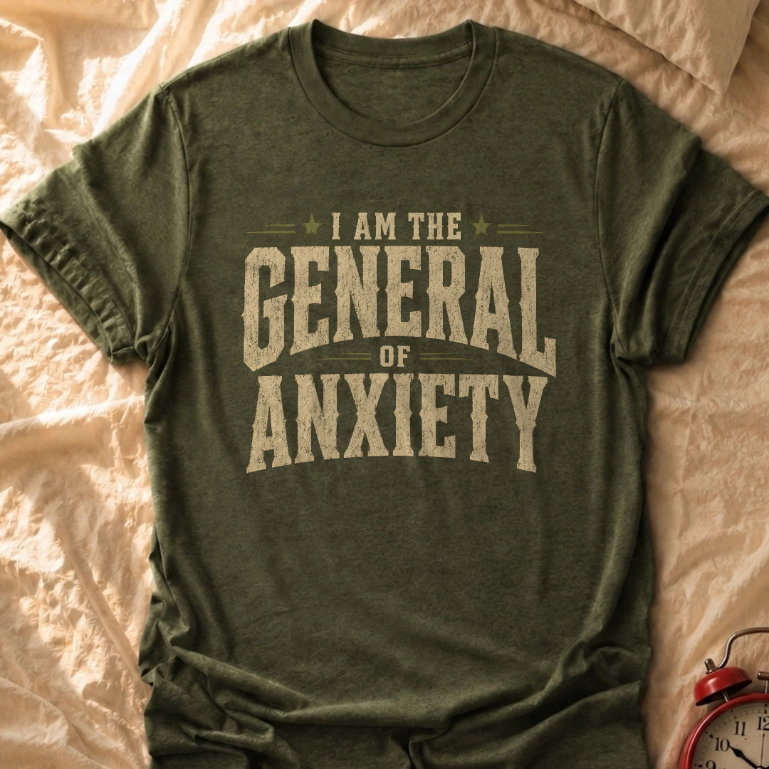 I'm The General Of Anxiety T-Shirt