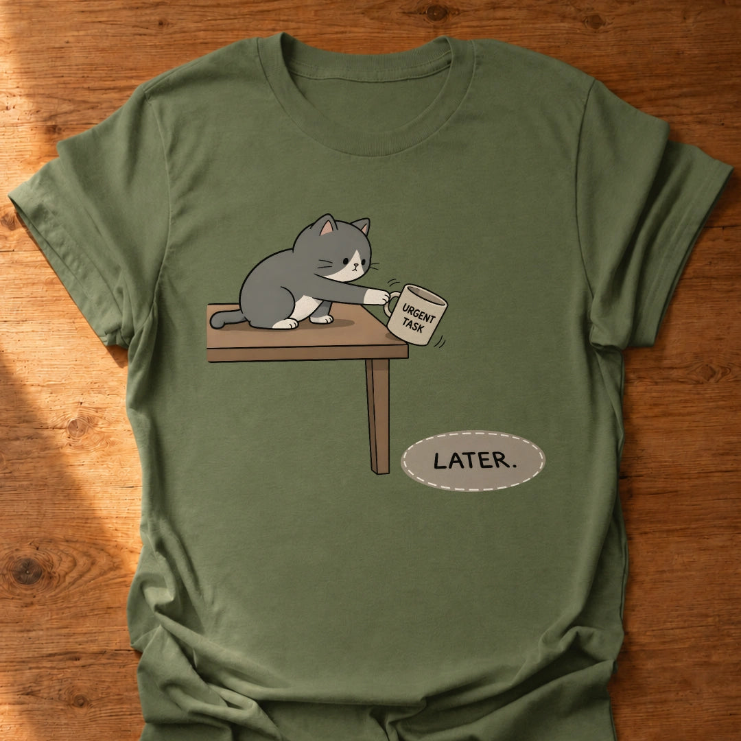 Urgent Task Later T-Shirt