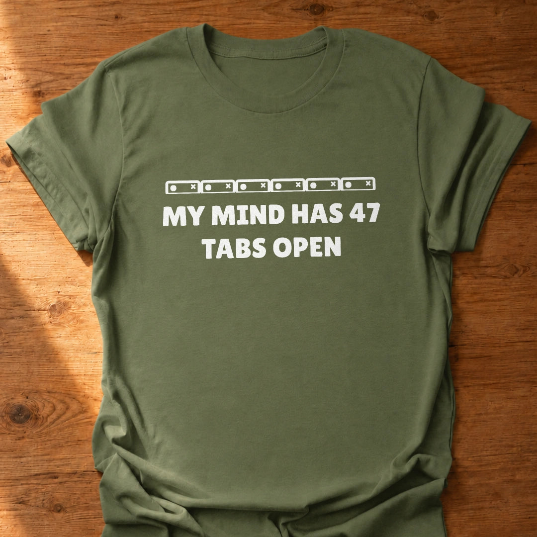 Tabs Open T-Shirt