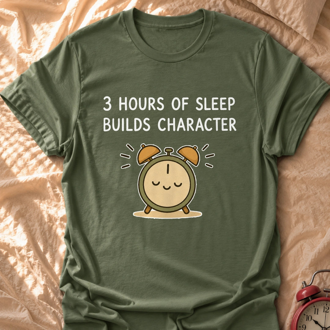 Builds Character T-Shirt