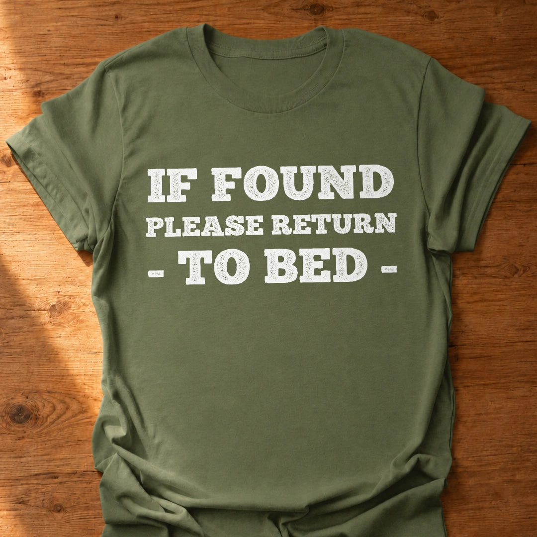 Return To Bed T-Shirt