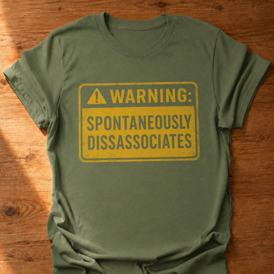Spontaneous Warning T-Shirt
