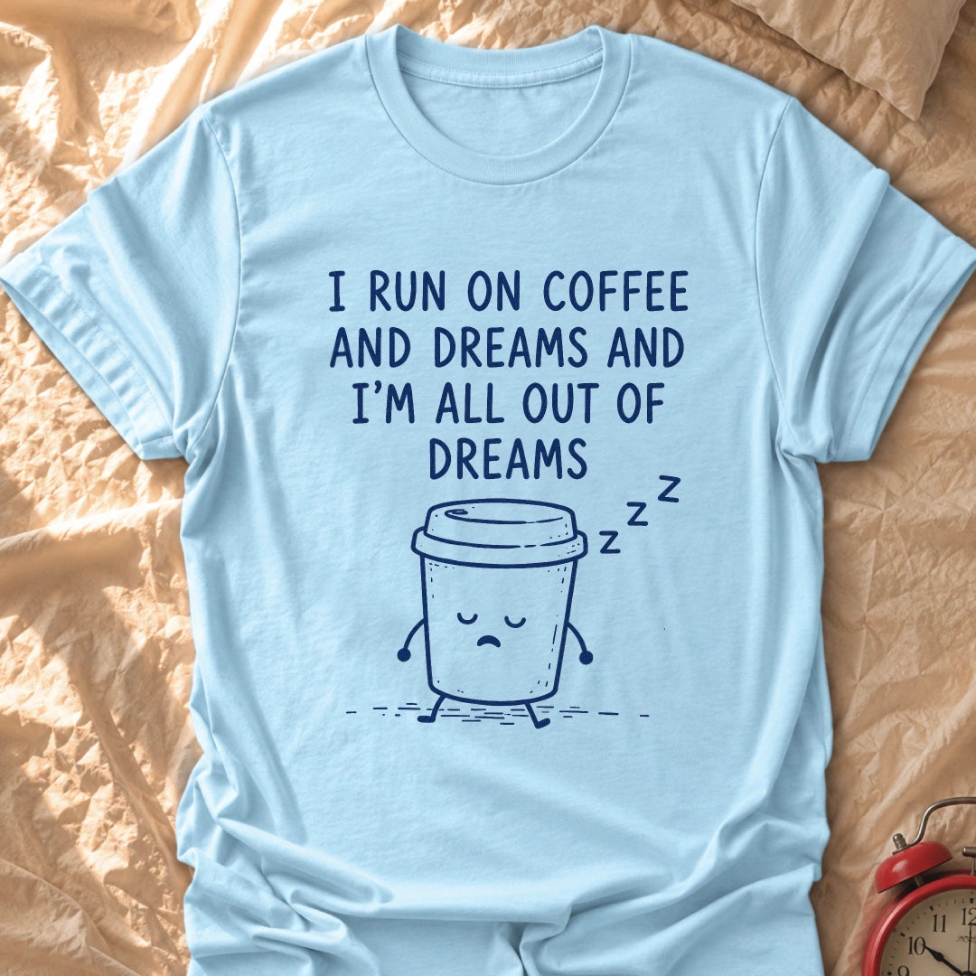 Run On Coffee T-Shirt