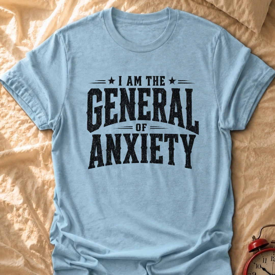 I'm The General Of Anxiety T-Shirt