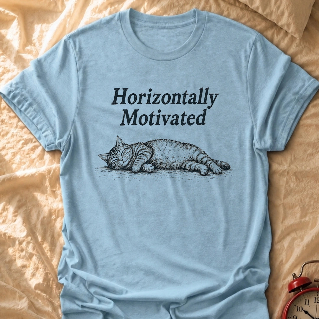 Horizontally Motivated T-Shirt