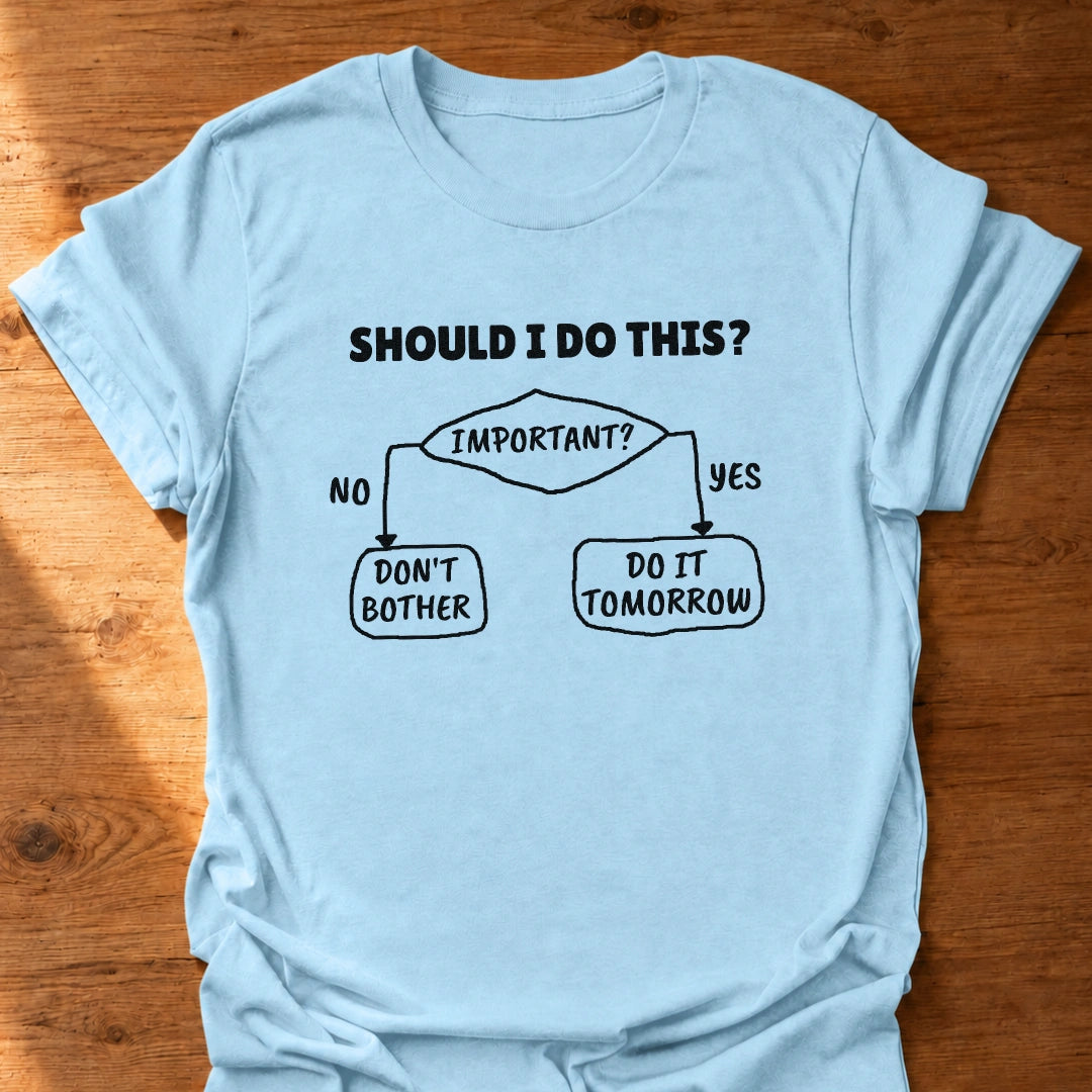 Flow Chart T-Shirt