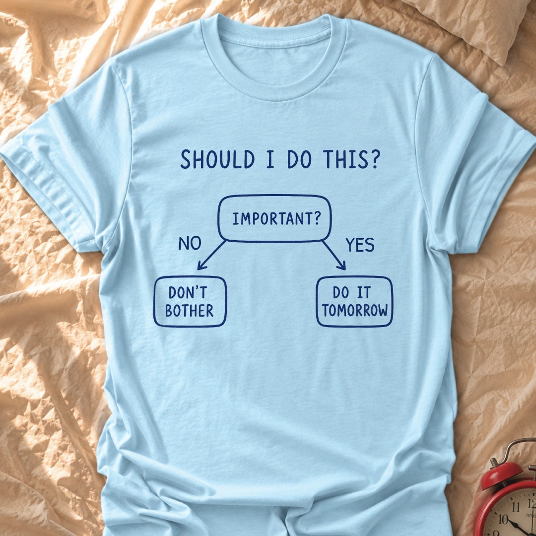 Productivity Flow Chart T-Shirt