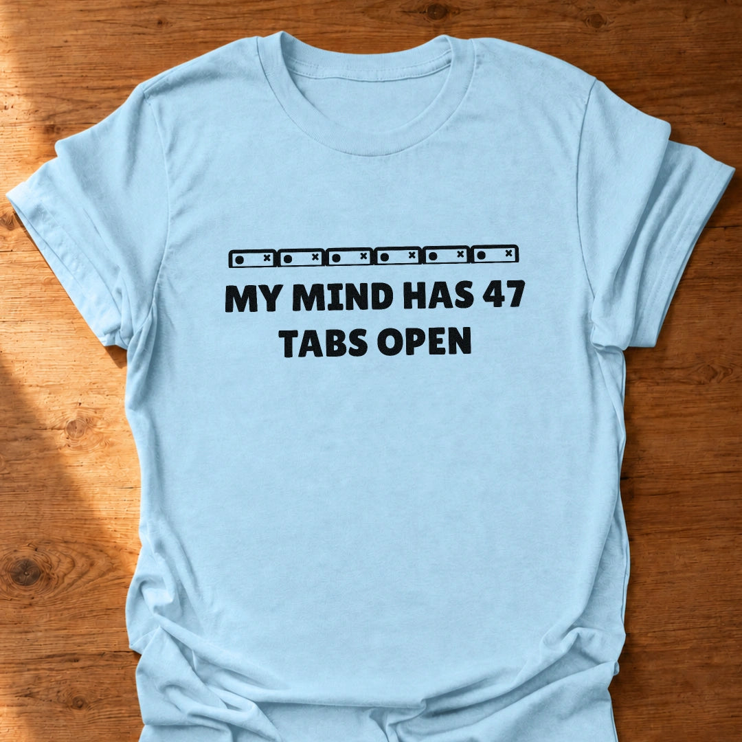 Tabs Open T-Shirt