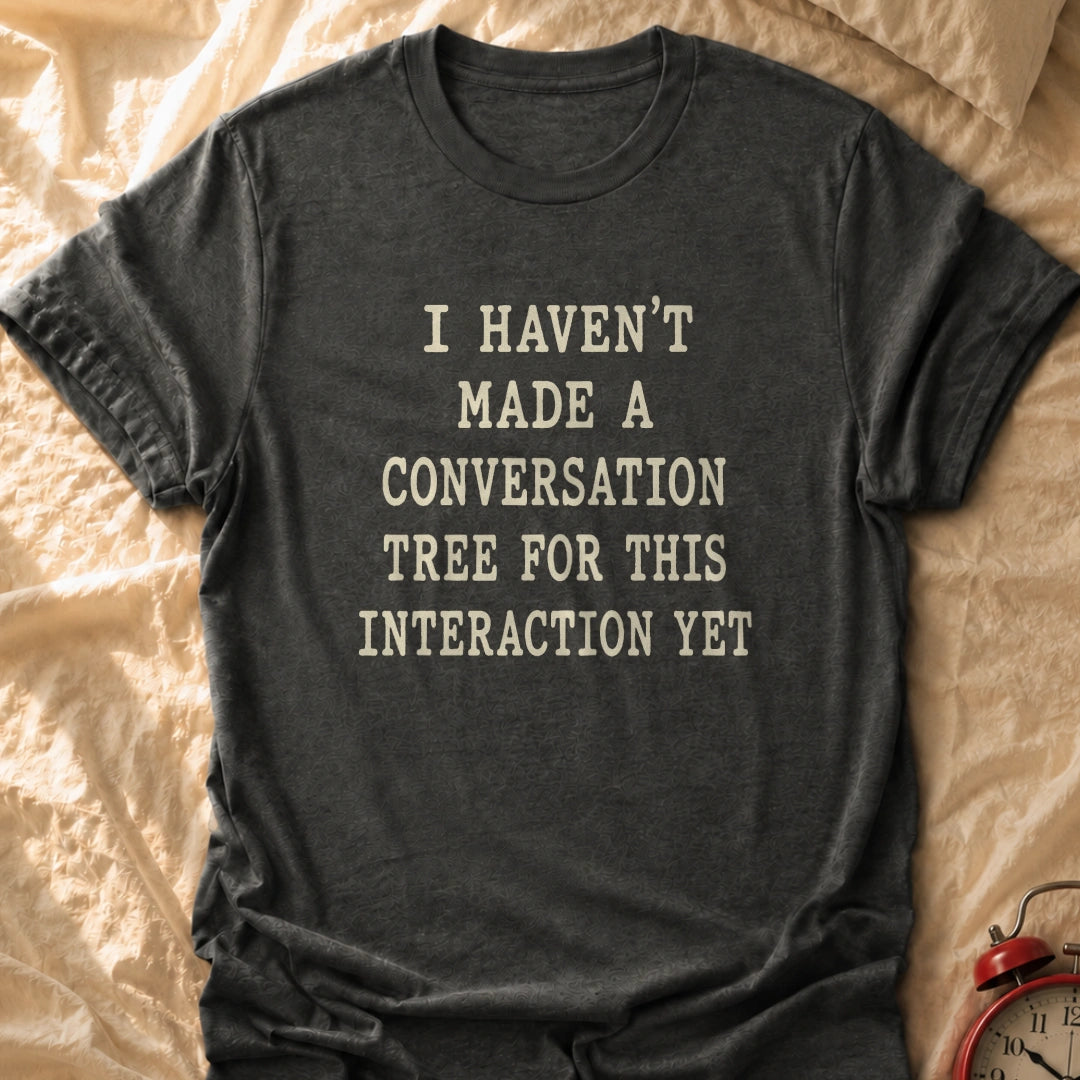 Conversation Tree-less T-Shirt