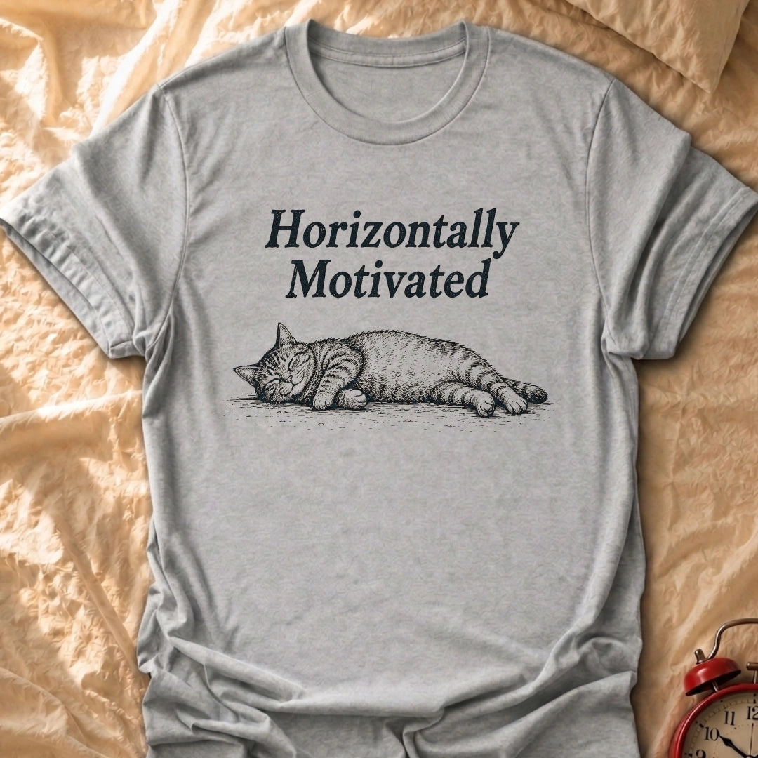 Horizontally Motivated T-Shirt