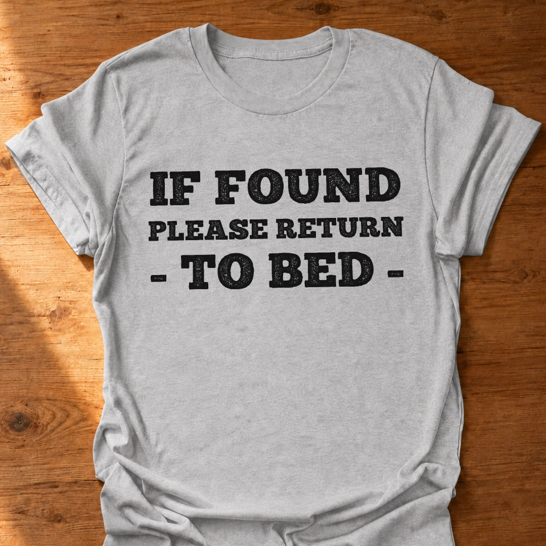 Return To Bed T-Shirt