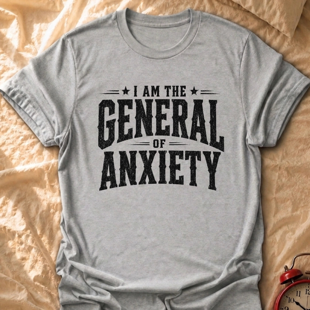 I'm The General Of Anxiety T-Shirt