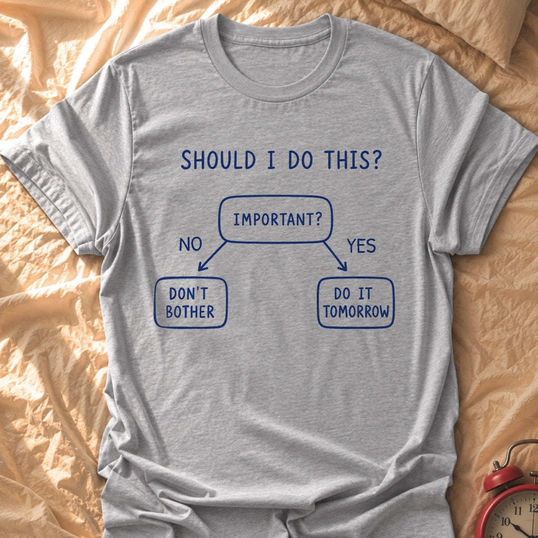 Productivity Flow Chart T-Shirt
