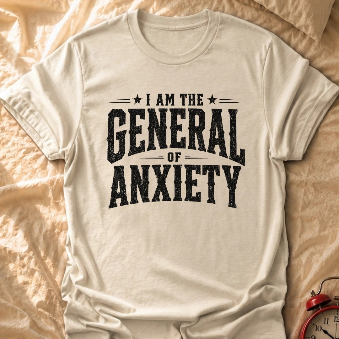 I'm The General Of Anxiety T-Shirt