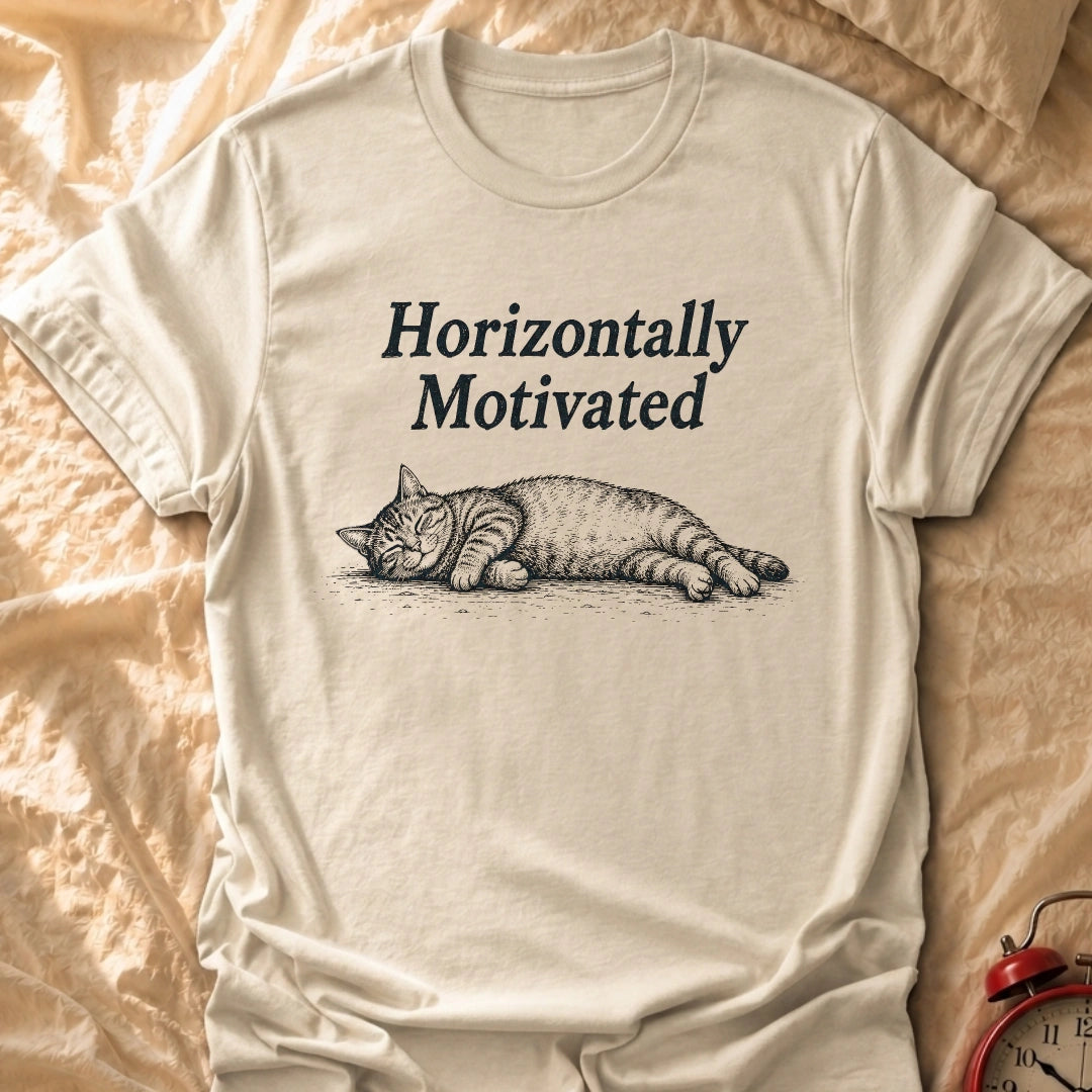 Horizontally Motivated T-Shirt