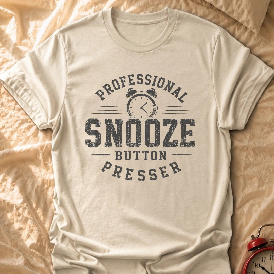 Snooze Button Presser T-Shirt