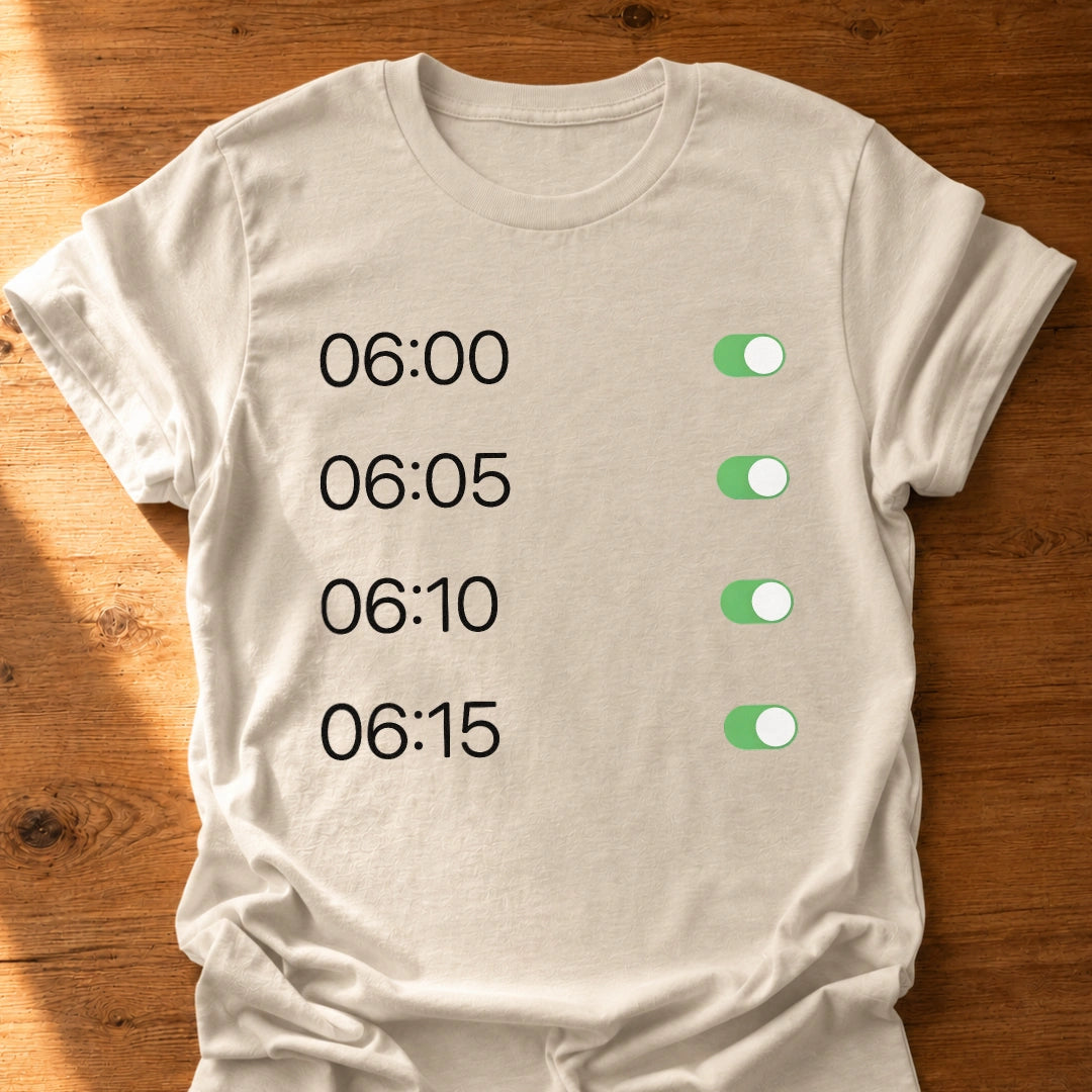 My Morning Alarms T-Shirt
