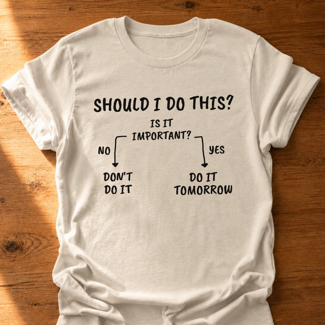 My Flow Chart T-Shirt