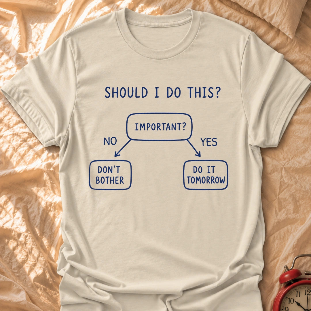 Productivity Flow Chart T-Shirt