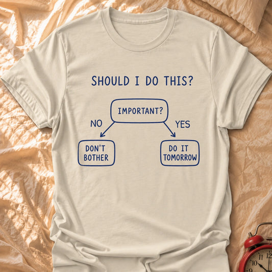 Productivity Flow Chart T-Shirt