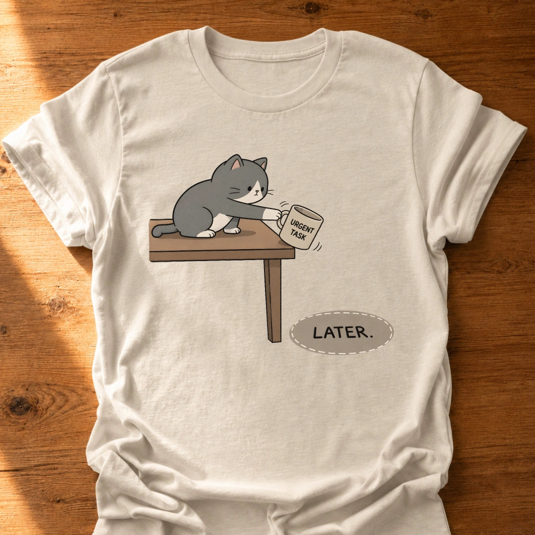 Urgent Task Later T-Shirt