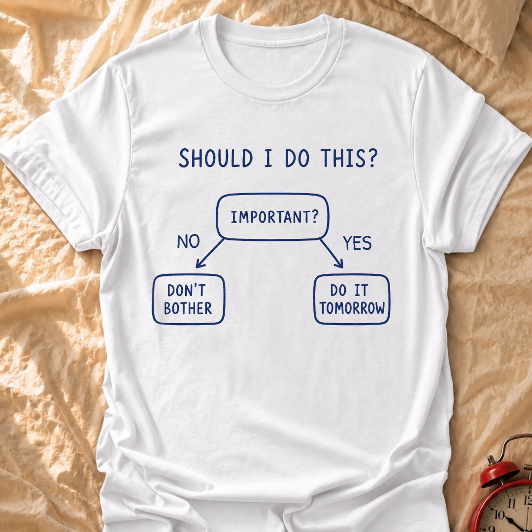 Productivity Flow Chart T-Shirt