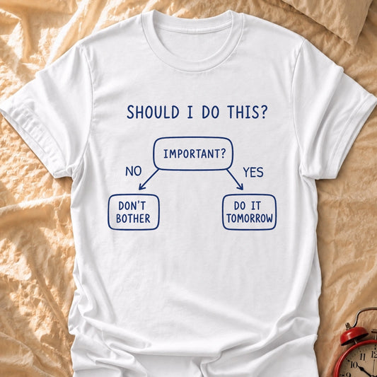 Productivity Flow Chart T-Shirt